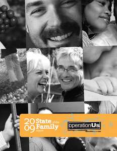 2009 State of the Family Report Cover